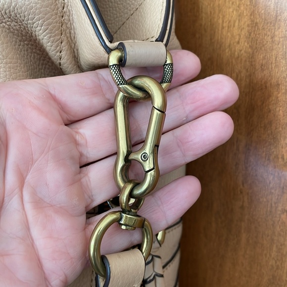 orYANY Tan Leather Satchel Like New! - Picture 8 of 16